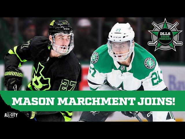 Dallas Stars forward Mason Marchment joins the show | DLLS Stars Podcast