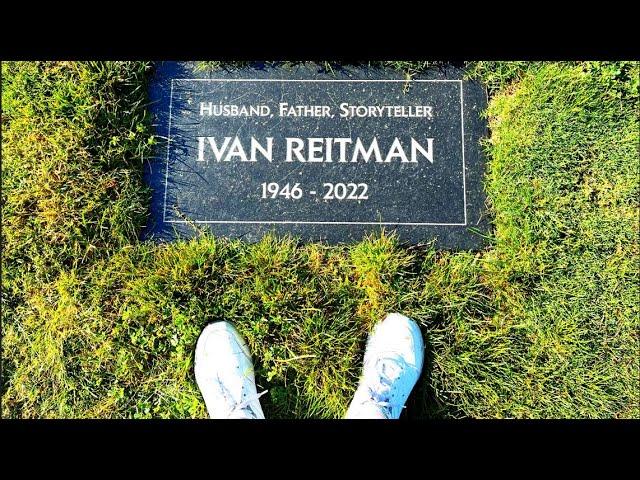 Visiting The Gravesite Of Ghostbuster IVAN REITMAN At Santa Barbara Cemetery