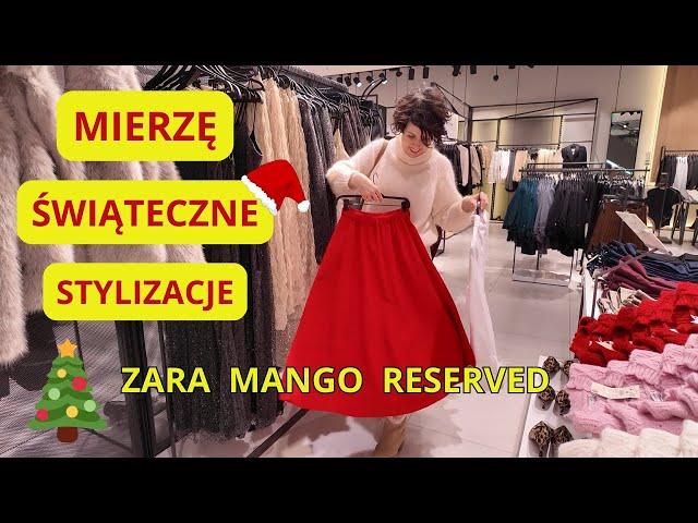 Zobacz Jakie Stylizacje Wybrałam Na Święta! Zara, Mango, Reserved.