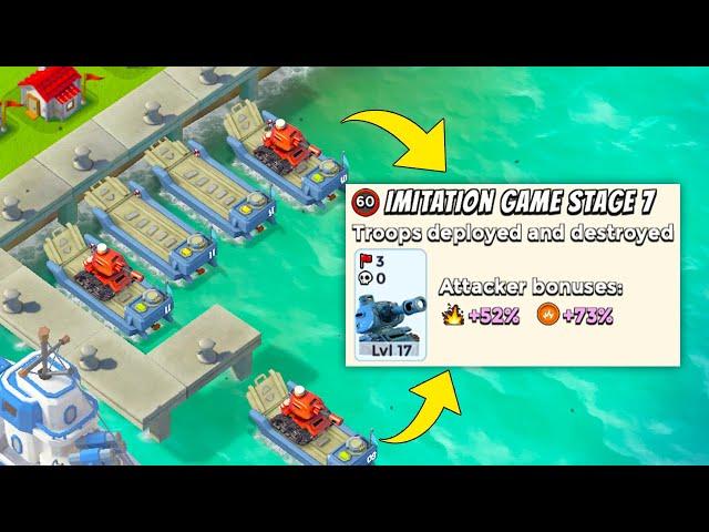 ATTACKING Imitation Game with THEIR Troops in Boom Beach!