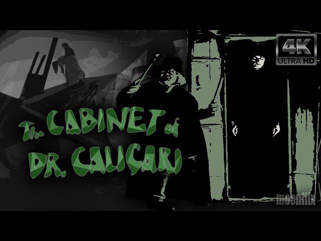 The Cabinet of Dr. Caligari (1920) | Black & White | 4K Ultra HD | German Expressionist Horror Film