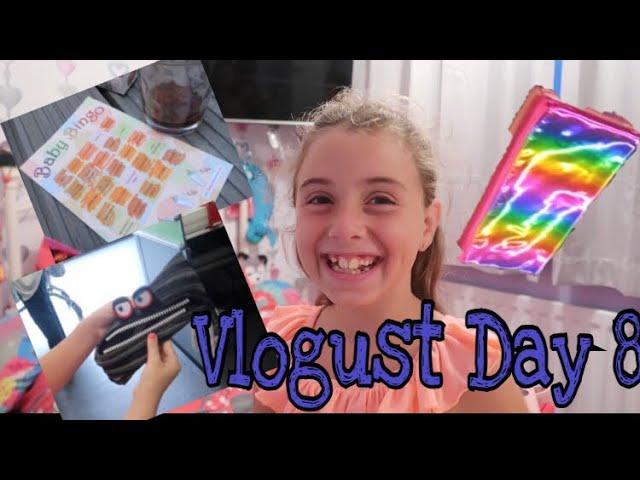 Vlogust Day 8 - Back to School shopping & Baby Shower