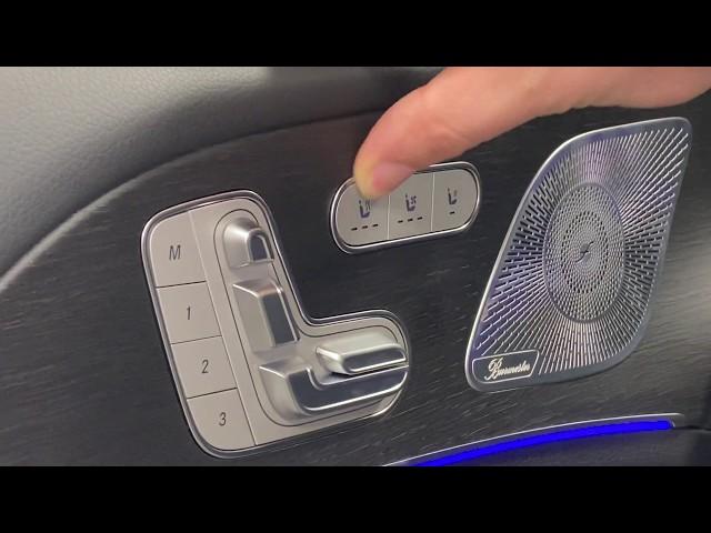 Turning on Heated Seats and Heated Steering Wheel in the 2020 GLS