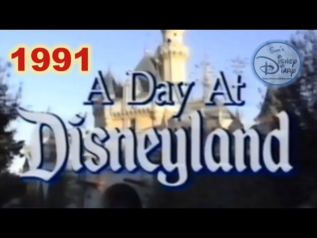 A Day at Disneyland  | 1991 | Souvenir VHS | Mickey Mouse | Walt Disney World | Disneyland Tour