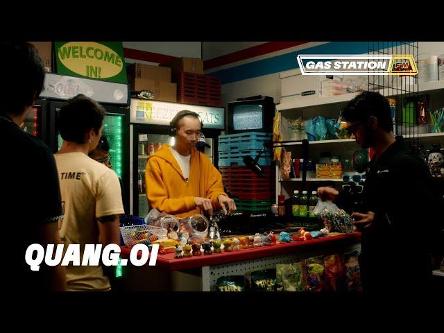 Groovy Hypnotic Techno in a Gas Station ft. QUANG.OI | Gas Station FM