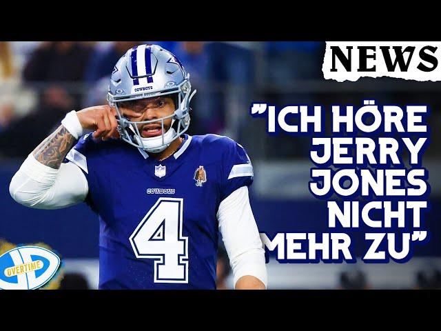 Cowboys vertrauen Dak nicht und Guardian Caps in Spielen? | NFL Newsflash