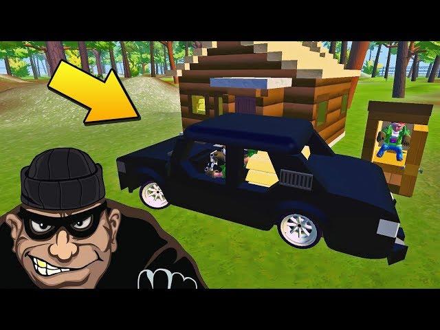  БАНДИТЫ ГРАБЯТ МАГАЗИН БАБЫ ЗИНЫ  МУЛЬТИК в Scrap Mechanic  СКРАП МЕХАНИК 