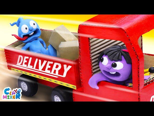 Multi-purpose Moving Vehicle | Clay Life Story | Claymixer TDC