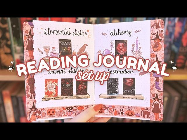 Magical Readathon Journal Set Up!  Reading Journal Set Up + TBR