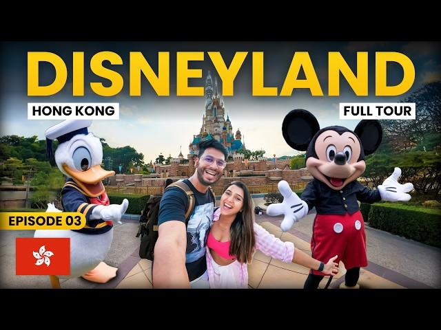 Disneyland Hong Kong - Full Walkthrough and Ride Details | Total Expense