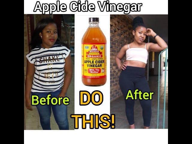 How I lost weight Using Apple Cider Vinegar | Get A Flat Stomach- My Secrets and Tips (Fast results)