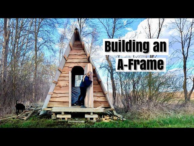 Cozy A- Frame: Making a FANCY ARCHED DOOR