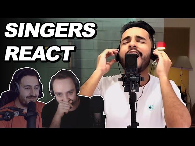 Singers React to Gabriel Henrique - I Have Nothing | Reaction