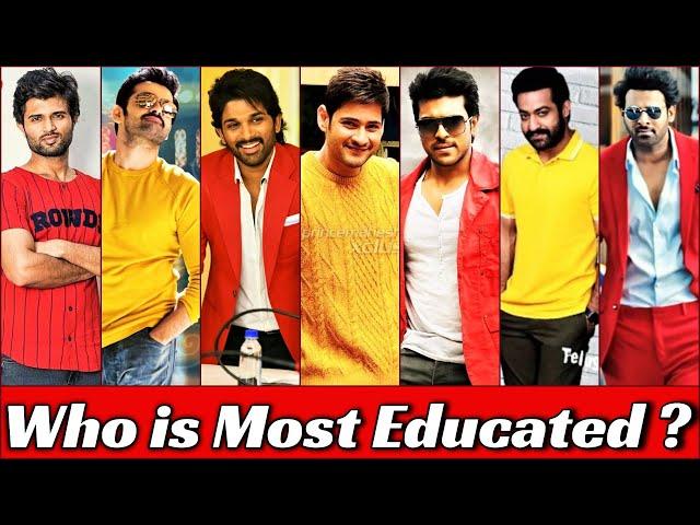 30 South Indian Telugu Actors Education Qualification | South Actors Education