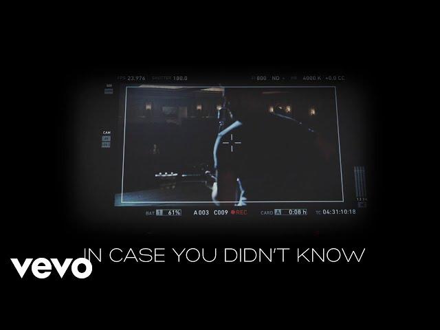 Brett Young - In Case You Didn't Know (Lyric Video)