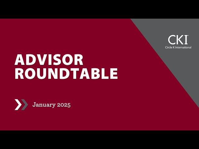 Advisor Roundtable-January 2025