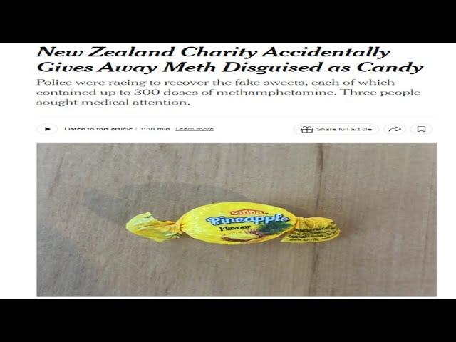 Charity Accidentally Gave People Meth