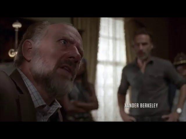 The Walking Dead Rick Takes Gregory to Hell Season 10 episode 1