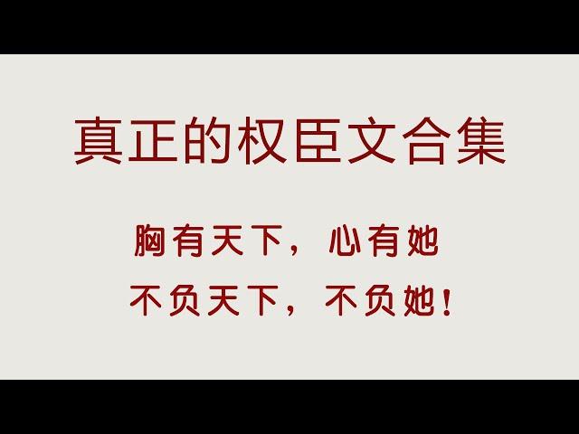 真正的权臣文合集，要江山如画，也要她笑面如花，大爱这个系列！（言情小说推荐）