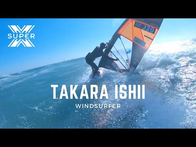 Windsurfing World Champion's 6 tricks in a row｜Takara Ishii