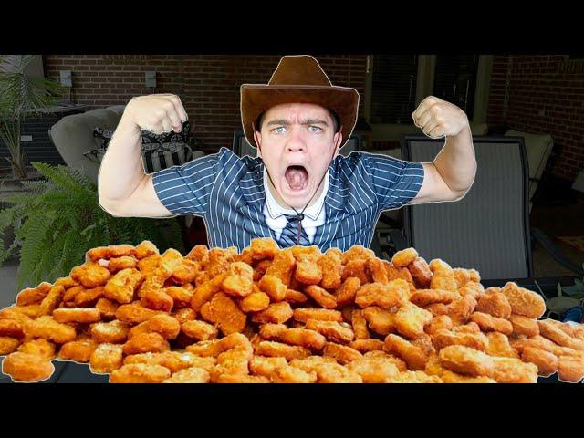 500 CHICKEN NUGGET CHALLENGE! - Kendall Gray