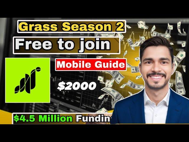 Grass Airdrop Season 2 Mobile Guide | Grass Airdrop Season 2 | 100% Free Airdrops | New Airdrop