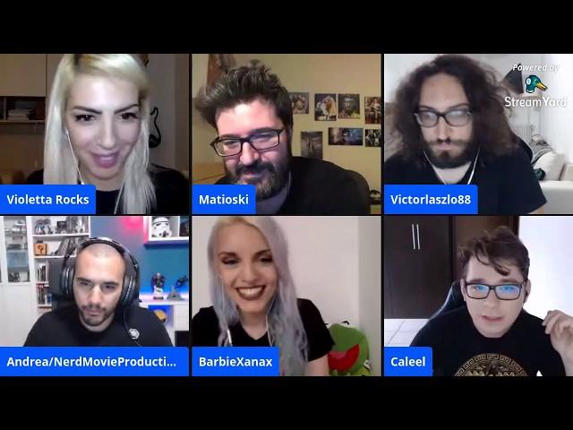 Quiz live 2.0 citazioni con Victor, Violetta, Matioski, Barbie, Andrea. Presenta Caleel.