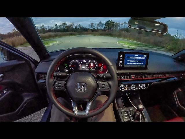 2025 Honda Civic Si Evening Drive - 11th Gen 6-Speed Sights & Sounds