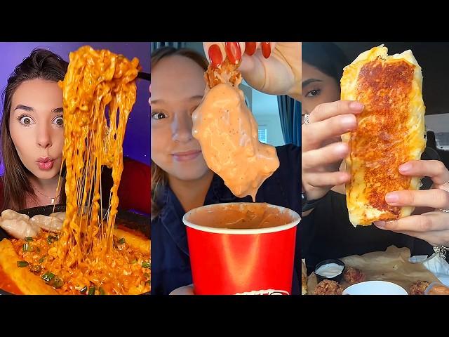 Asmr EATING | 89 | buldakramen, raisingcanes, crispy mcnuggets, fries, filet o fish and more!