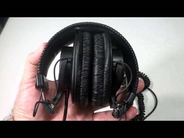 SONY MDR V6 Studio Monitor Headphone review and open box