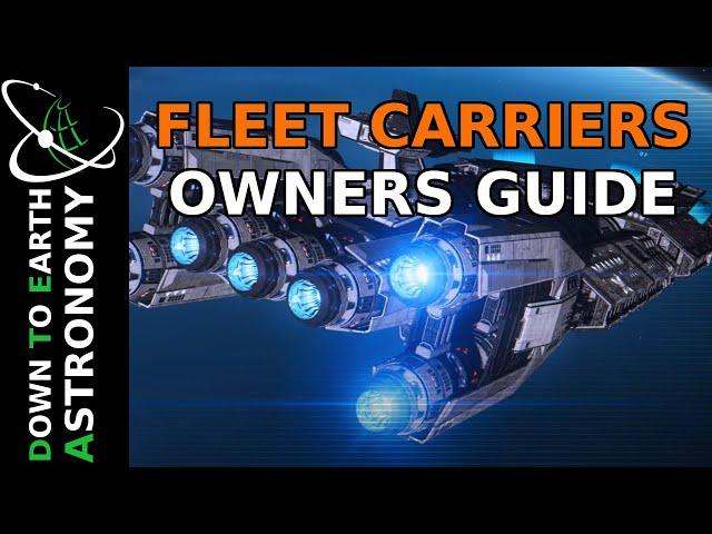 Fleet Carrier Owners Guide | Elite Dangerous