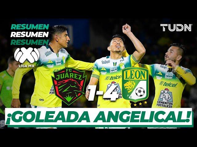 Resumen y Goles | FC Juárez 1 - 4 León | Liga Mx Clausura 2020 - Jornada 9 | TUDN