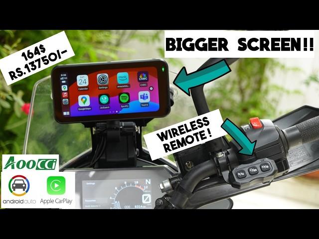 I Bought The Coolest Motorcycle Gadget of 2024 !! Aoocci C6 Pro @13770/-