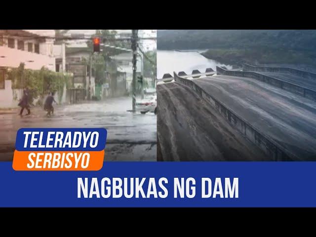 Several dams open gates due to ‘Kristine’ | Teleradyo Serbisyo (23 October 2024)