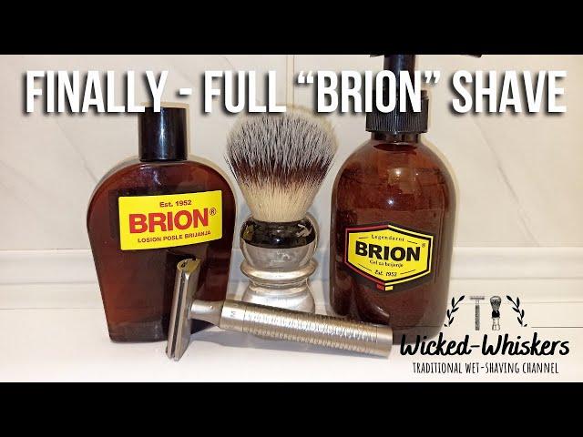 Brion shave gel, Brion aftershave & Muhle Rocca R94