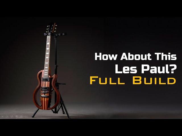 Making a Futuristic Custom Les Paul Guitar(Full Build) / 나만의 전기기타  만들기