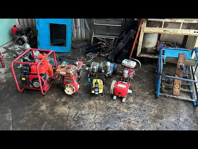 Hàng bãi Nhật ngày 15/11/2024 máy dầu Yanmar L60 tua nhanh mới 90% bơm mitsu 181 đt:0932666653