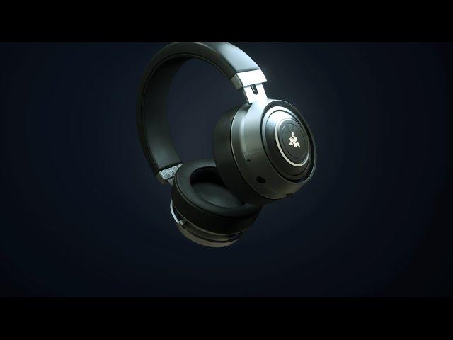 Razer Kraken Headphones 3D Product Animation | Cinema 4d