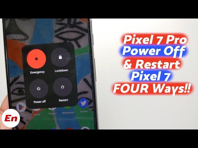 Google Pixel 7 & Pixel 7 Pro : How To Power or Turn Off, Restart & Remap Power Button