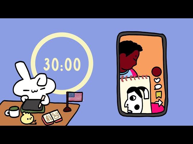 Pomodoro Timer 3x30 | What's in Shiro's minds? ꩜ | STUDY WITH ME
