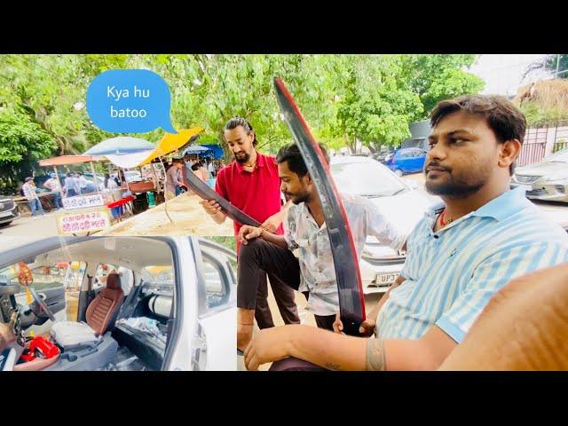 My new vlog Car Modify Karate Samay Hui ladai 