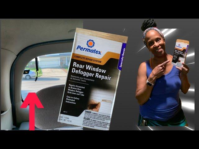 Rear Window Defogger Repair | Permatex Repair Kit