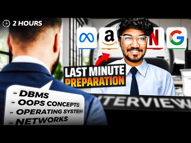 Core Computer Science Crash Course | All Interview questions covered | Tamil | 2025