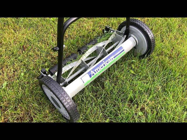 Can You Mow 1 Acre With The 5-Blade Push Reel Lawn Mower from American Lawn Mower Company?