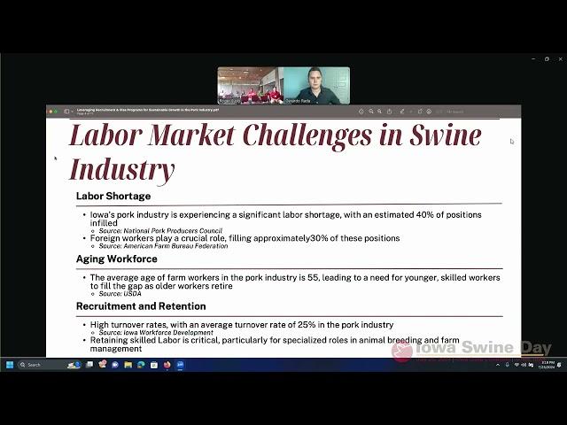 Iowa Swine Day 2024 Leveraging Recruitment & Visa Programs for Sustainable Growth