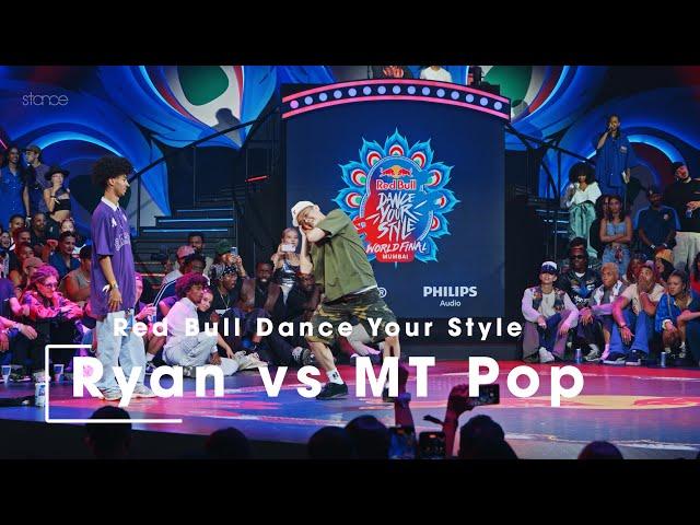 Ryan vs MT Pop [Top 16] // stance x Red Bull Dance Your Style World Final 2024 Mumbai