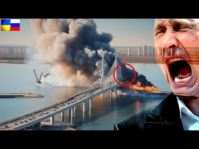 1 MINUTE AGO! First US F-35 Pilot Drops 10,000-Ton Bomb on Crimean Bridge