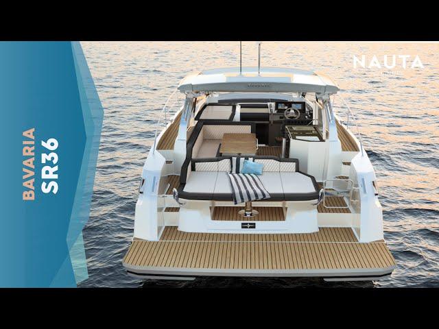 Bavaria Yachts - SR36 coupè - POV boat tour esterni e cabine