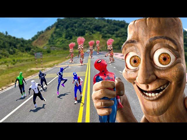 Superhero’s Story || TEAM SPIDER-MAN vs Team Brainrot in EPIC Battle..? || Life Hero