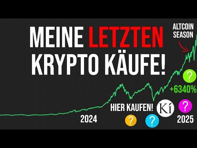 Diese Kryptos kann man JETZT noch GUT kaufen für den Bullrun 2024 !